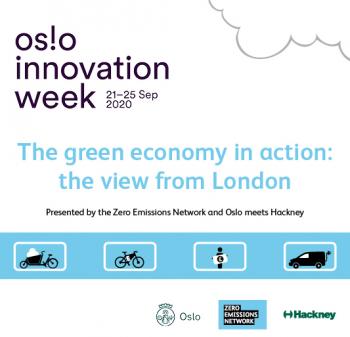 Image promoting Oslo Innovation Week (Zero Emissions Network)